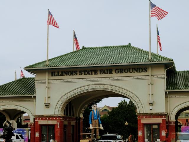 Springfield, Illinois, U.S.A. - August 7th, 2025: Opening festivities and parade at the Illinois State Fair