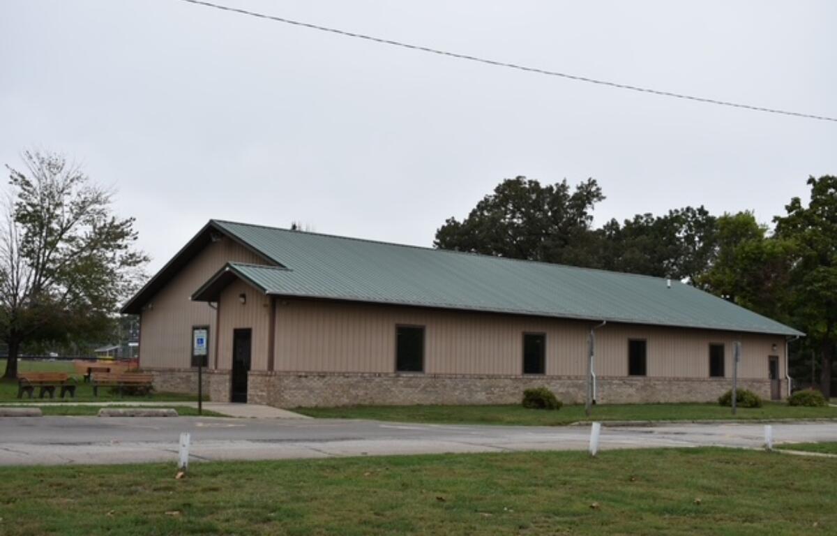 Manners Park Dining Hall in Taylorville, which is currently closed.