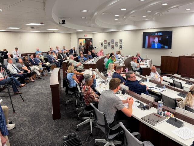 The Sangamon County Board met Tuesday, September 1.