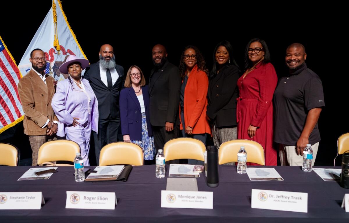 Members of the Illinois African Descent-Citizens Reparations Commission