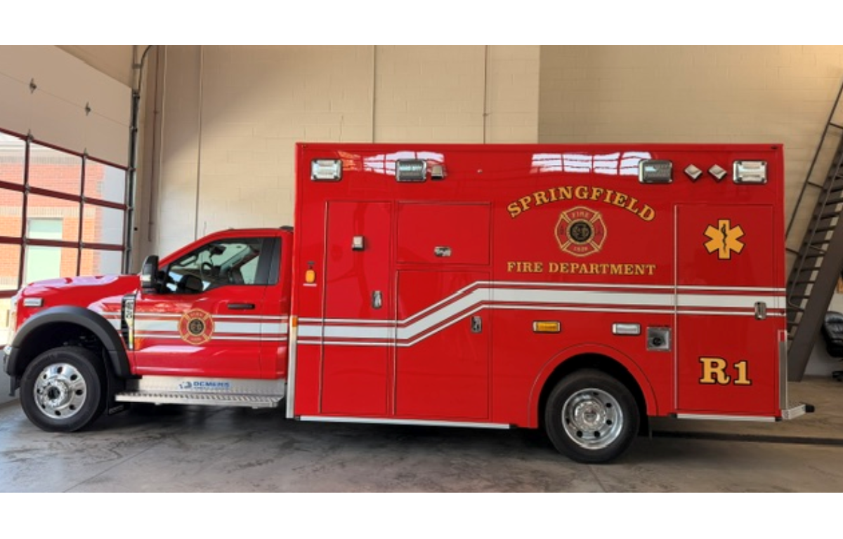 The Springfield Fire Department's new "BEACON" response truck.