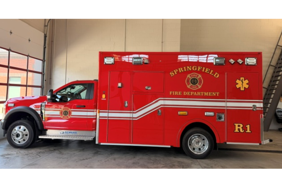 The Springfield Fire Department's new "BEACON" response truck.
