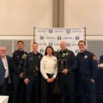 Three Springfield firefighters awarded Hometown Hero Award.