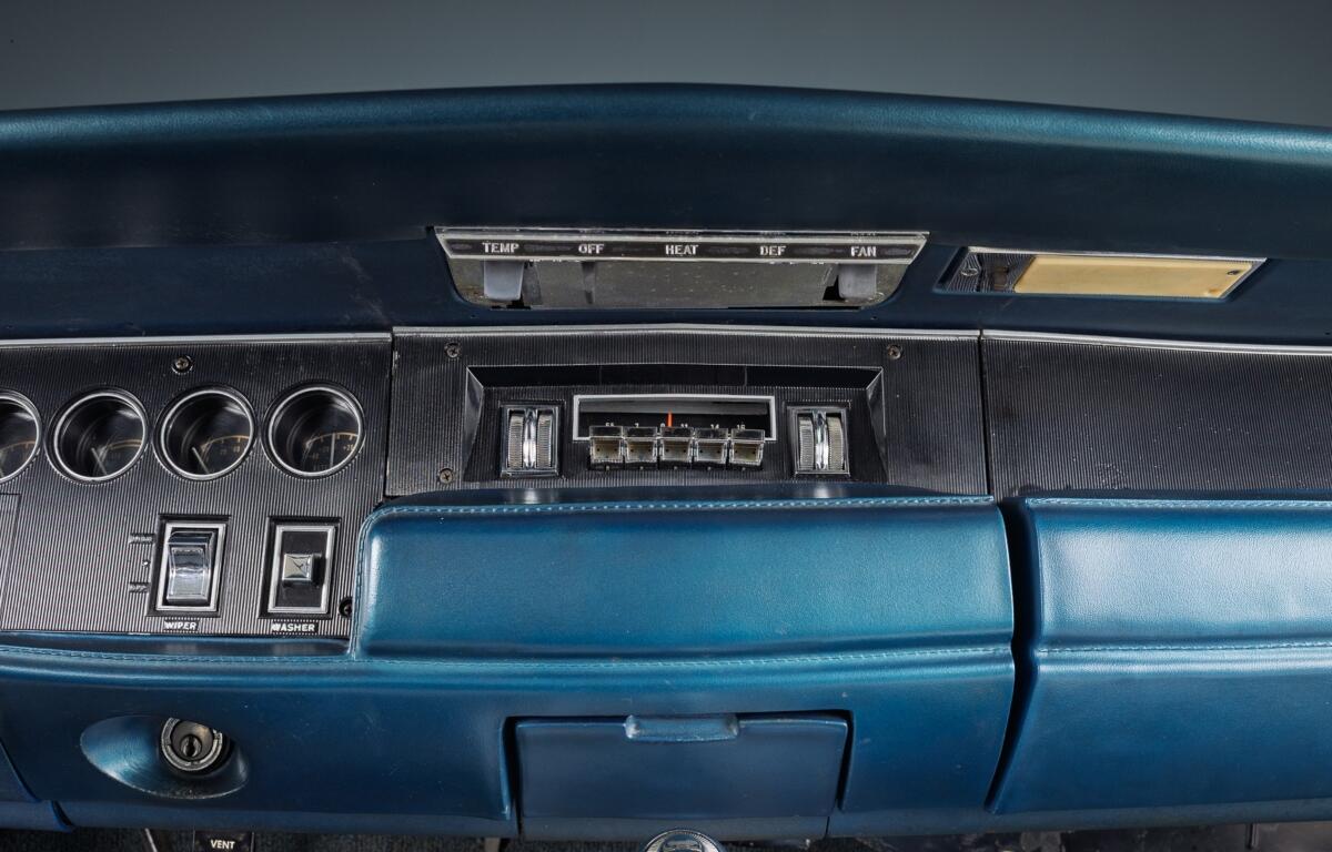 AM radio in an old car