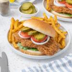 Pork tenderloin sandwich