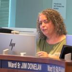Alderwoman Erin Conley, Ward 8, speaks at a Springfield City Council meeting August 5, 2026.