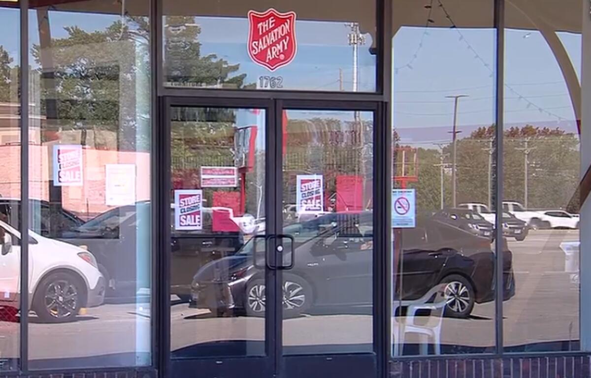 The Salvation Army Family Store in Springfield will close October 24