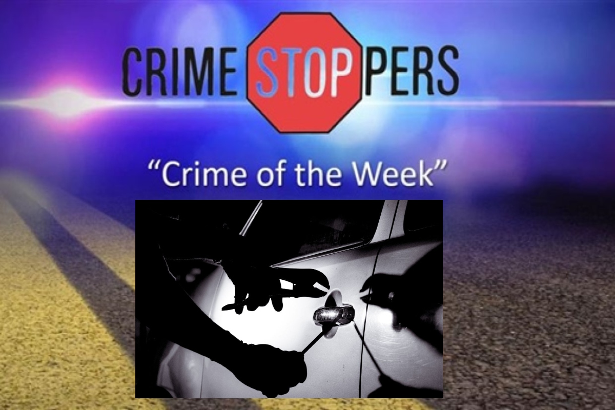 The Crime of the Week talks about protecting yourself from vehicle-related thefts.
