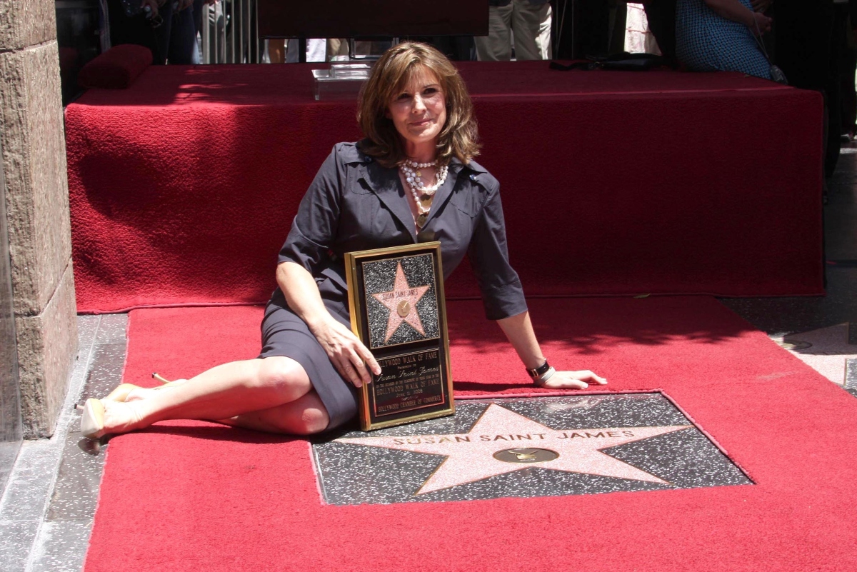 Susan Saint James at the award ceremony honoring Susan Saint James with a star on the Hollywood Walk of Fame. Hollywood Blvd., Hollywood, CA. 06-11-08