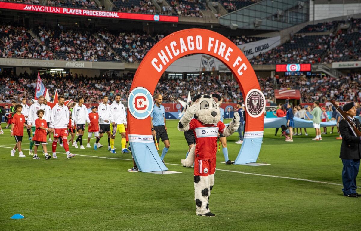 FILE - Chicago Fire soccer